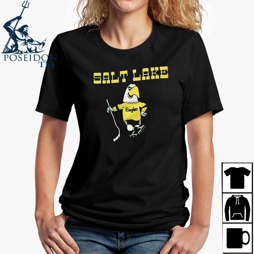 Mtr Salt Lake Golden Eagles Hockey Women's T-Shirt, White / 2XL