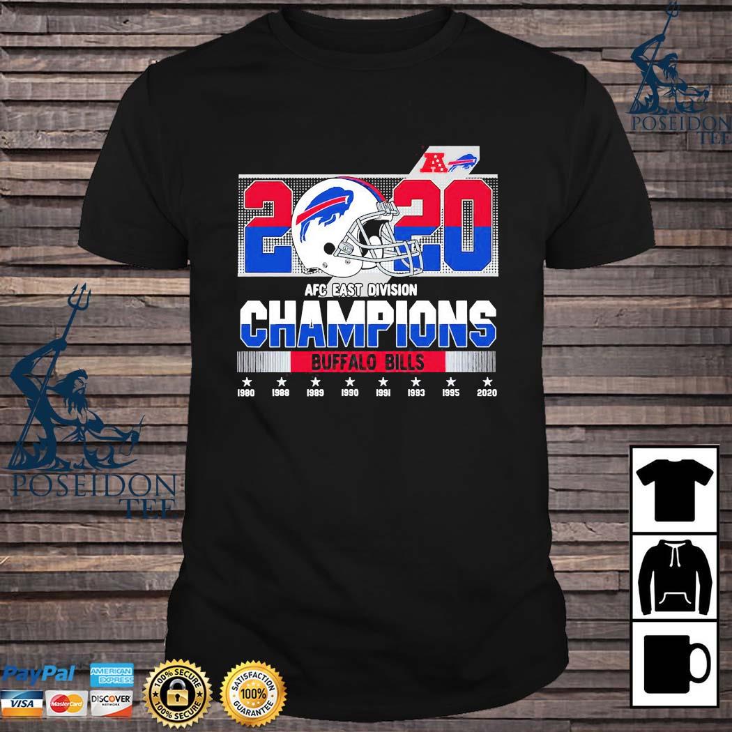 buffalo bills 2020 afc east champions shirts