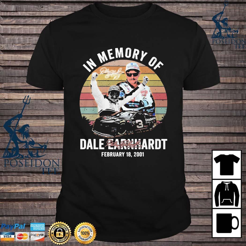 in memory of dale earnhardt shirt