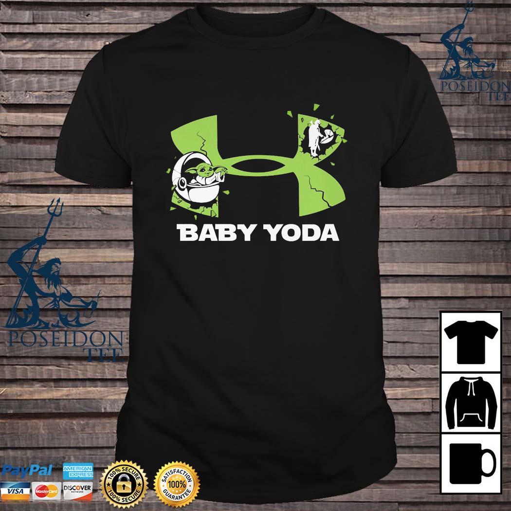 Under Armour Baby Yoda Shirt, hoodie, tank top, sweater and long sleeve ...